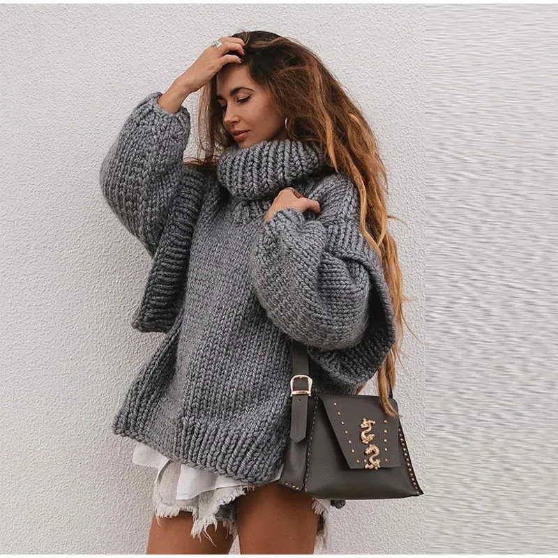 Lila | Oversized trui