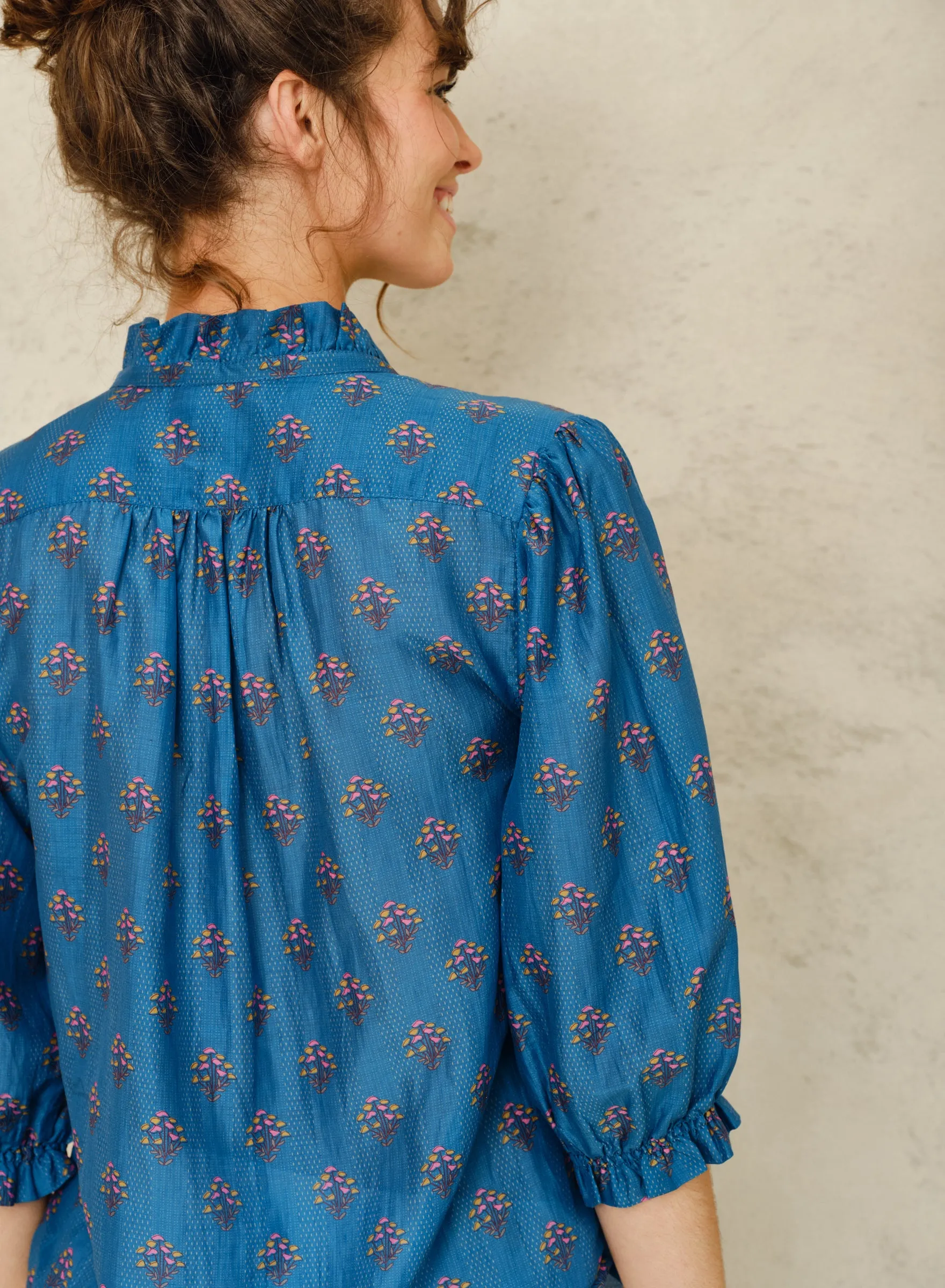 Lindi L/S Top - Blue