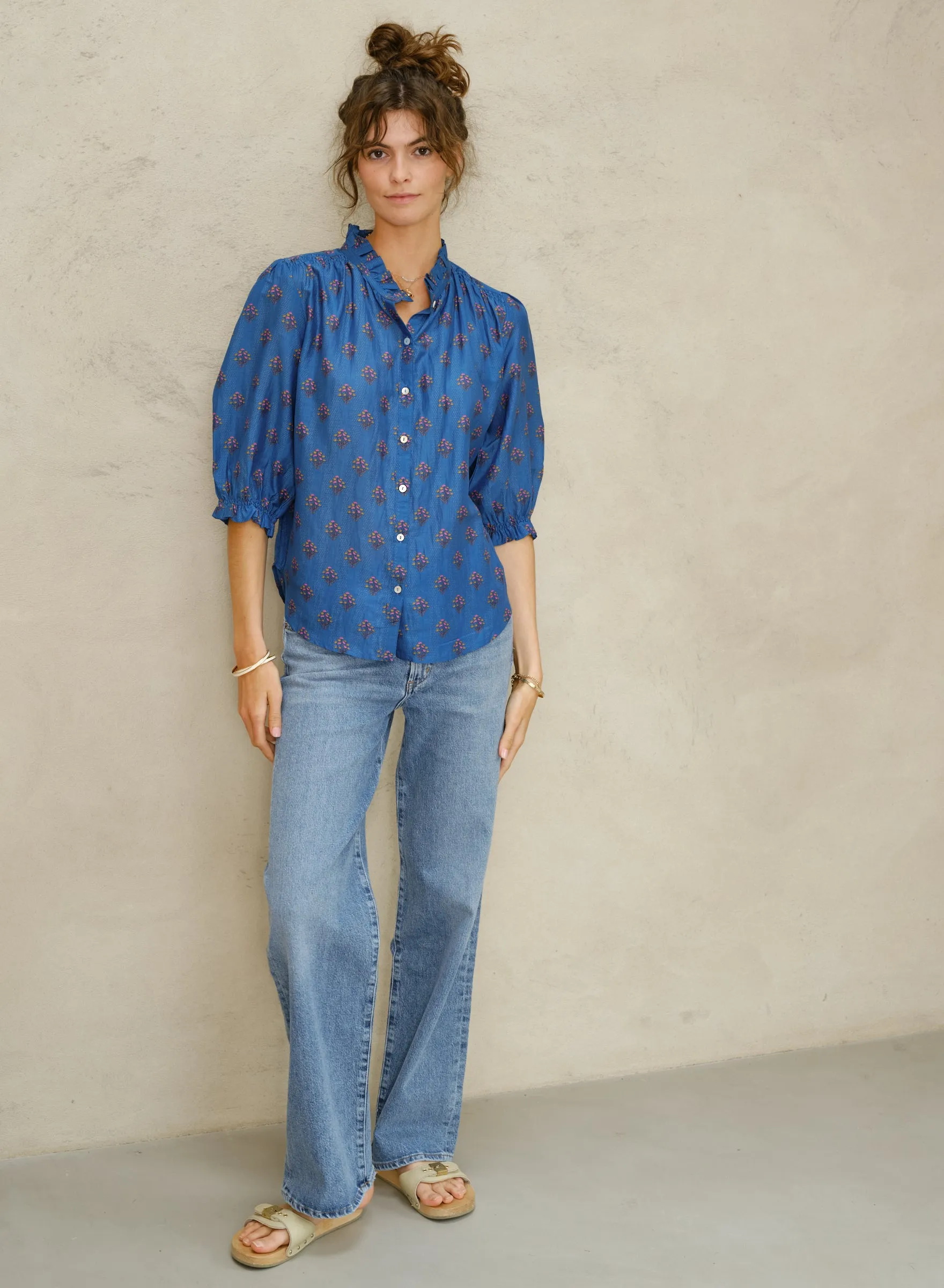 Lindi L/S Top - Blue