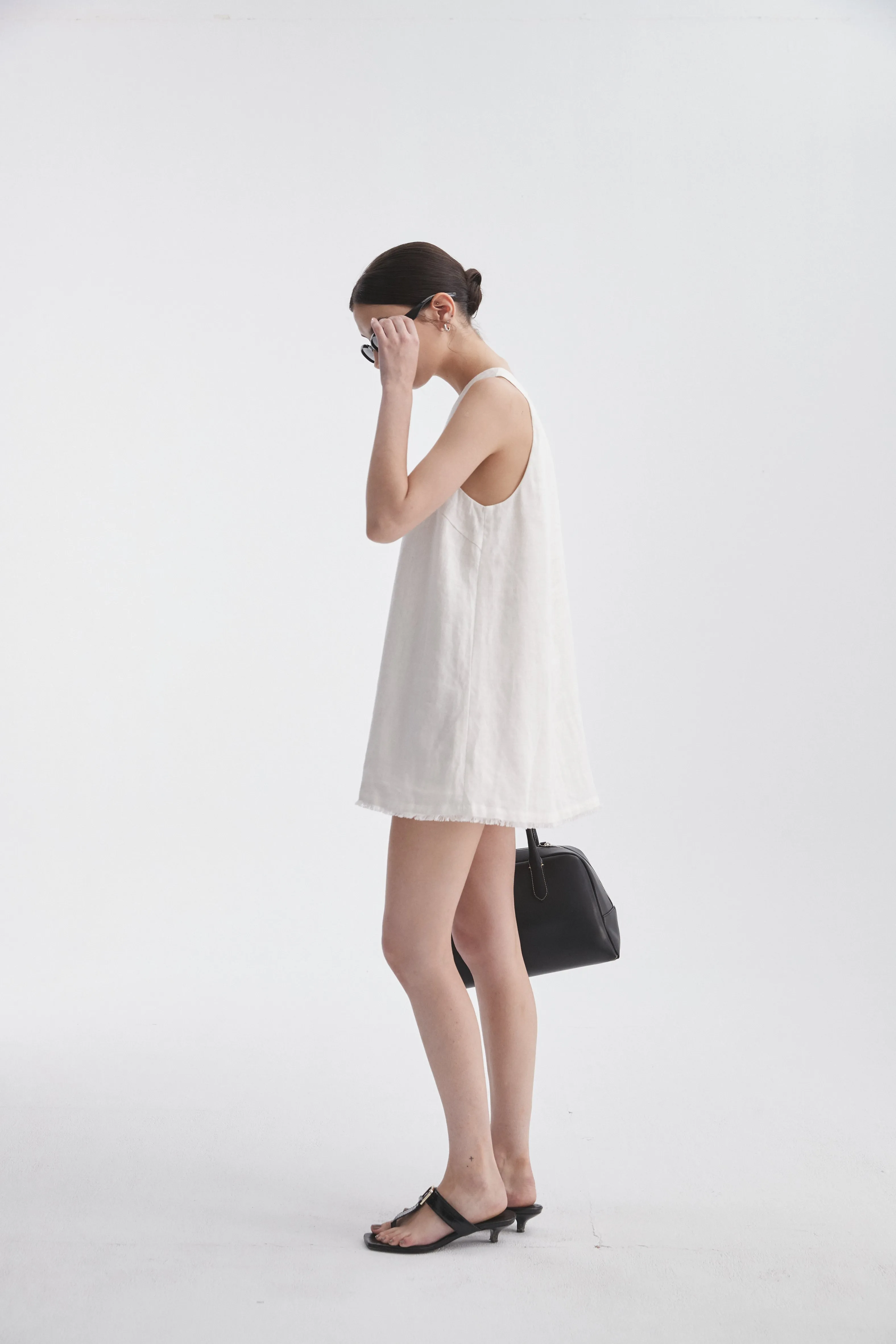 Linen Shift Dress