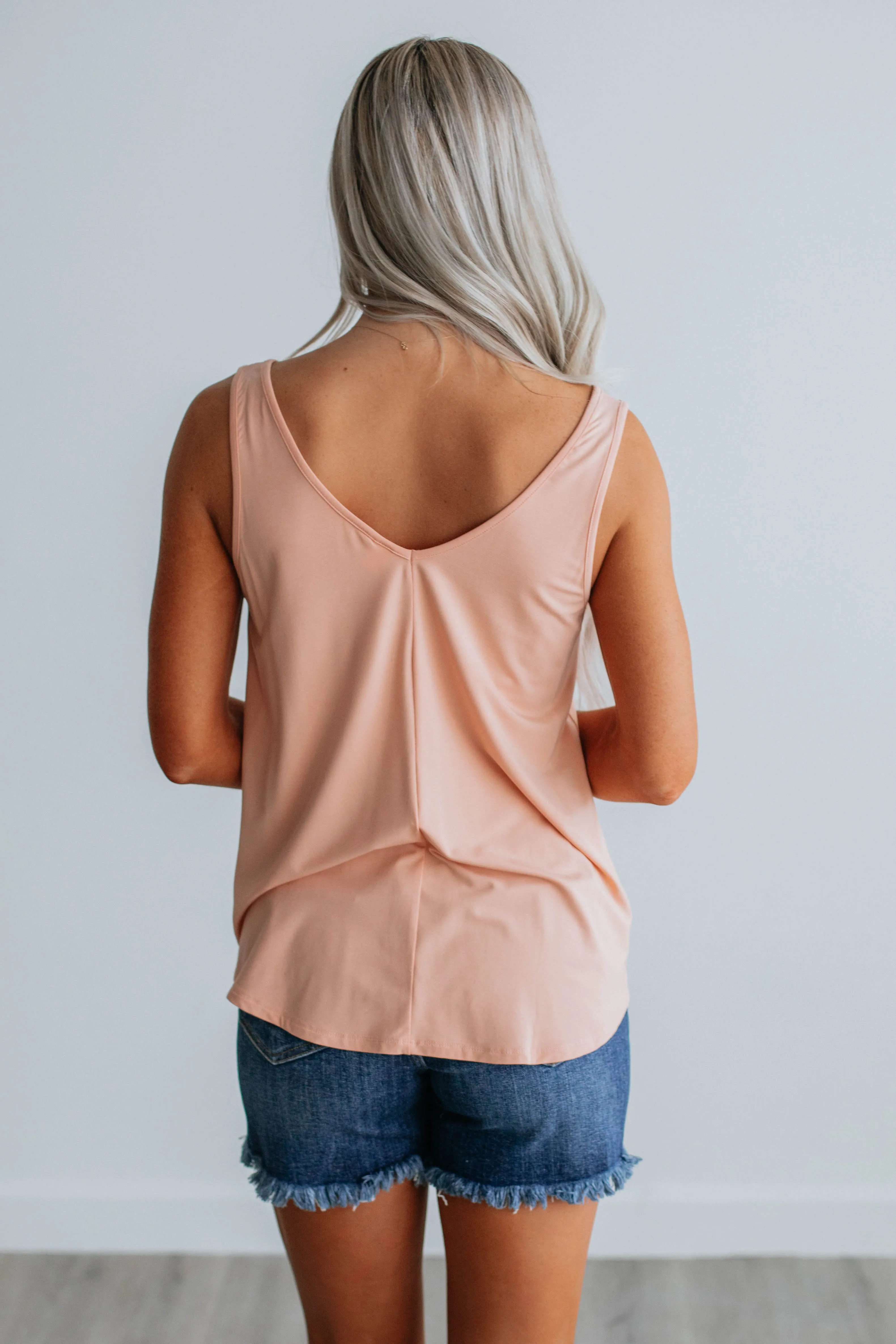 Linley Basic Tank - Peach