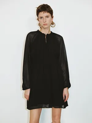 Long Sleeve A-Line Dresses