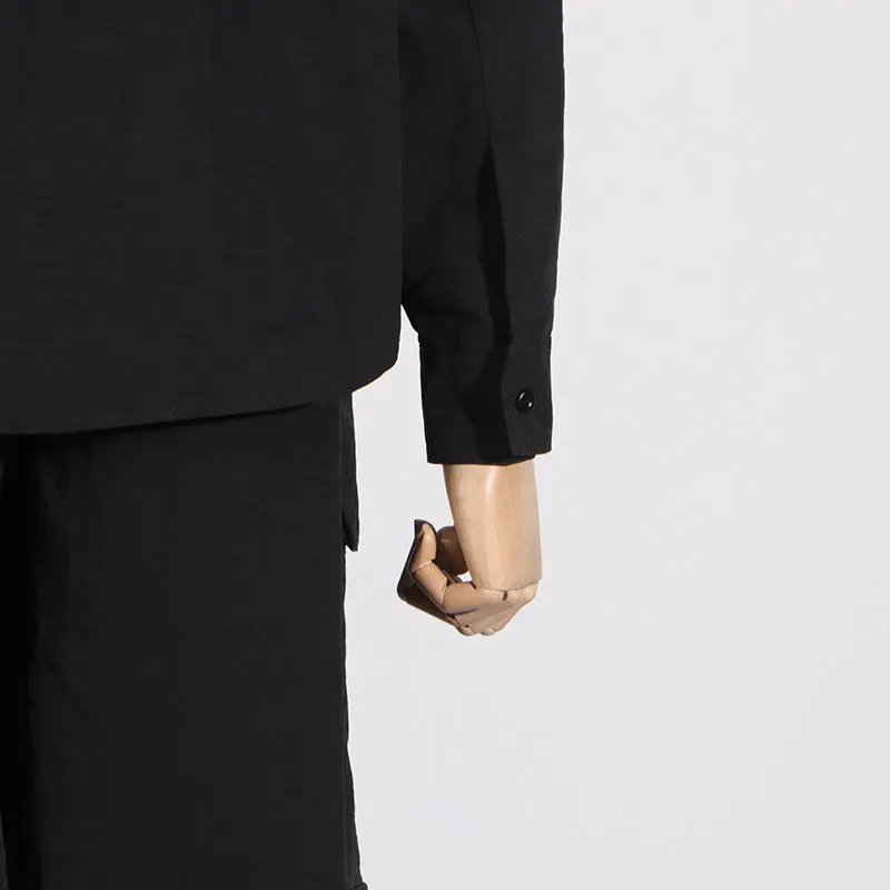 Long Sleeve Cargo Jumpsuit