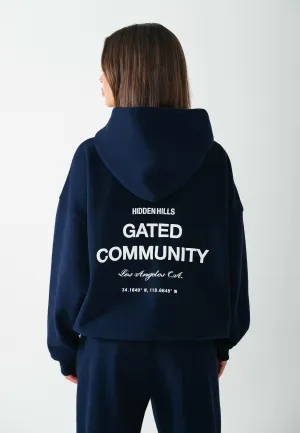 LOS ANGELES HOODIE NAVY