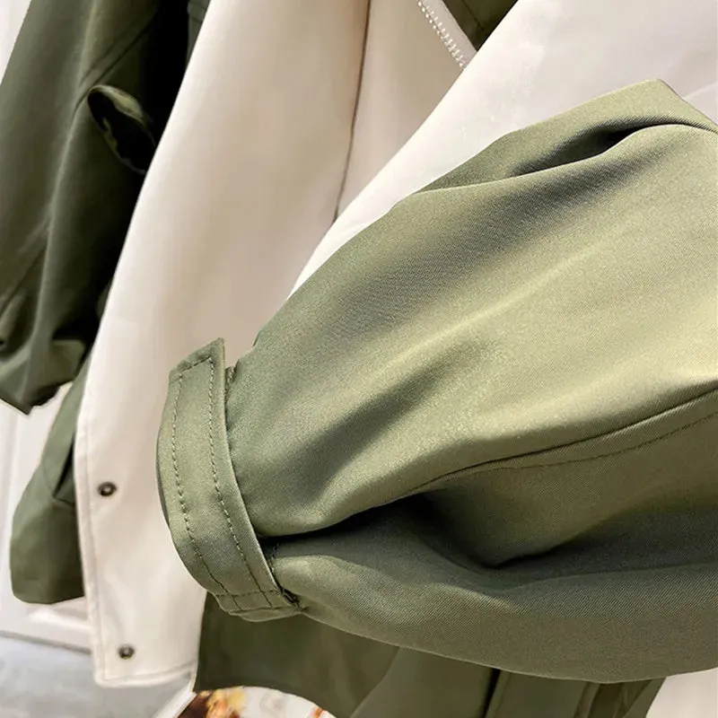 Luna | Two-Tone Trench Coat