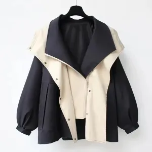 Luna | Two-Tone Trench Coat