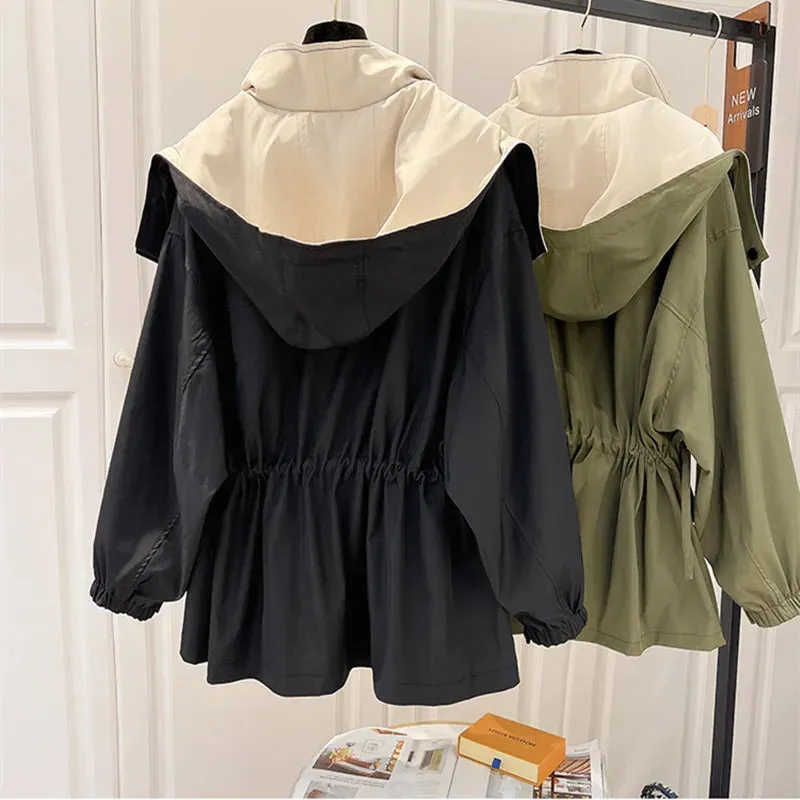 Luna | Two-Tone Trench Coat