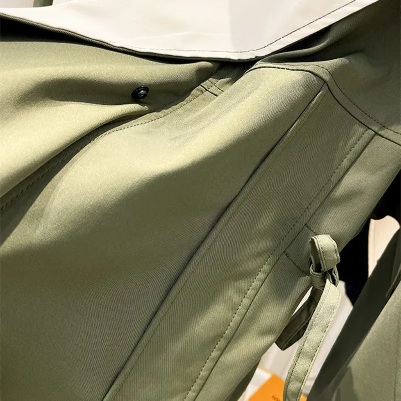 Luna | Two-Tone Trench Coat