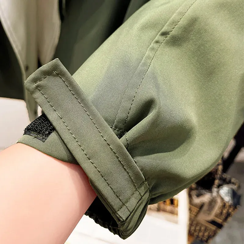 Luna | Two-Tone Trench Coat