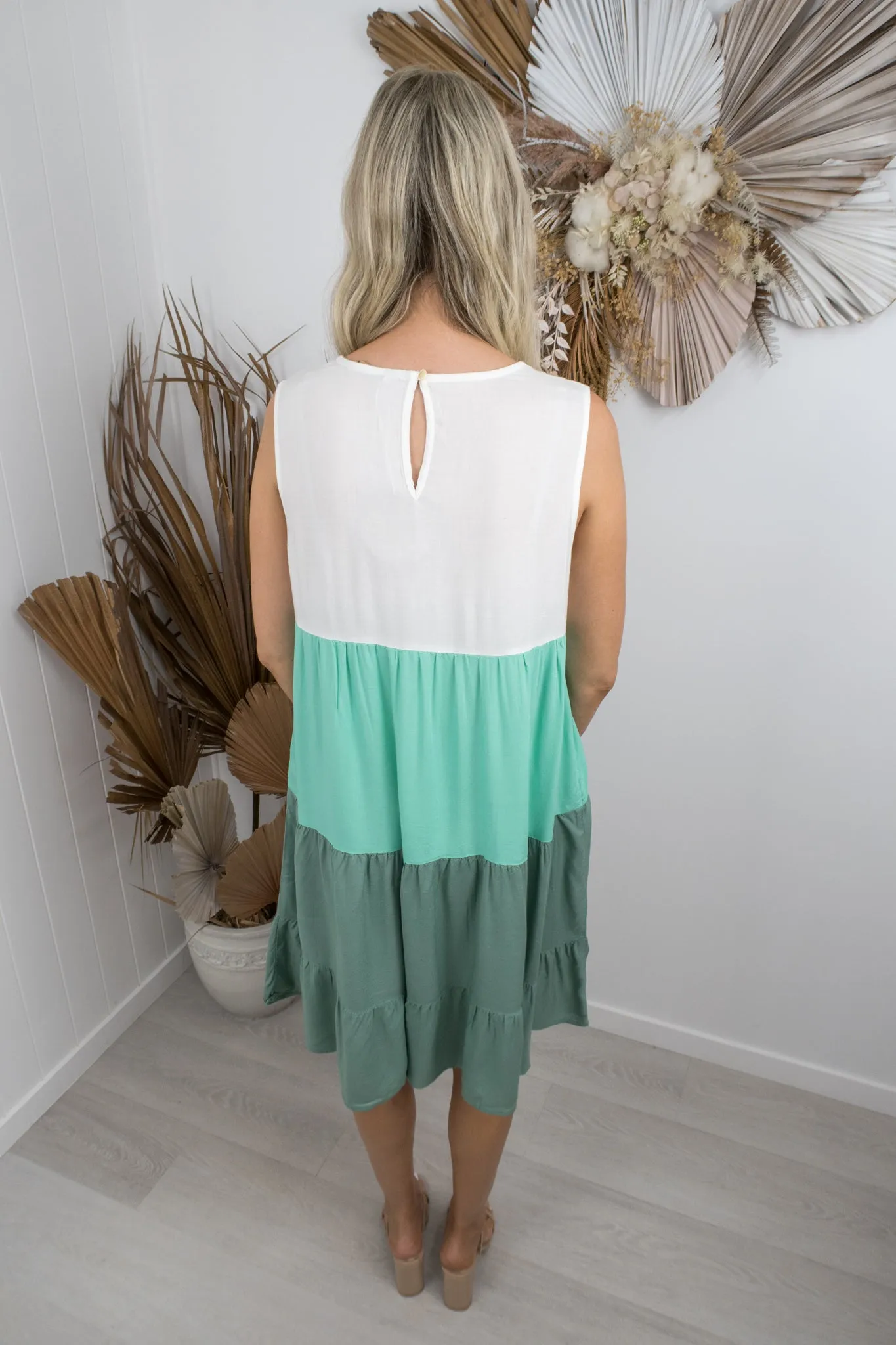 Maggie Dress- Green