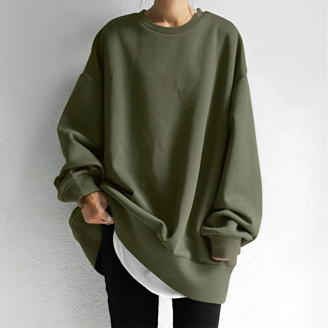 Mariare | Women Oversized Long Sweatshirt | Comfortable