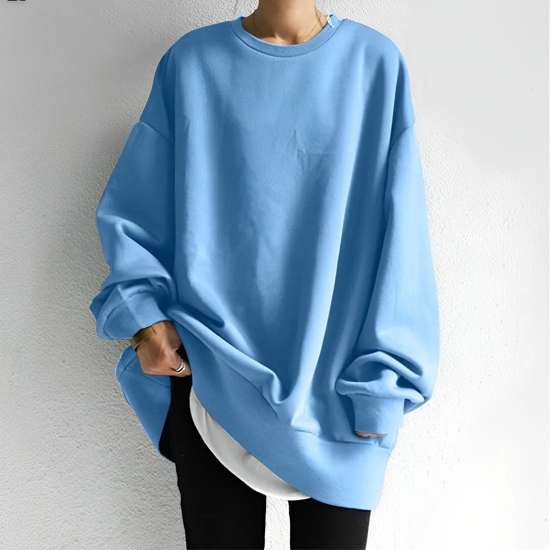 Mariare | Women Oversized Long Sweatshirt | Comfortable