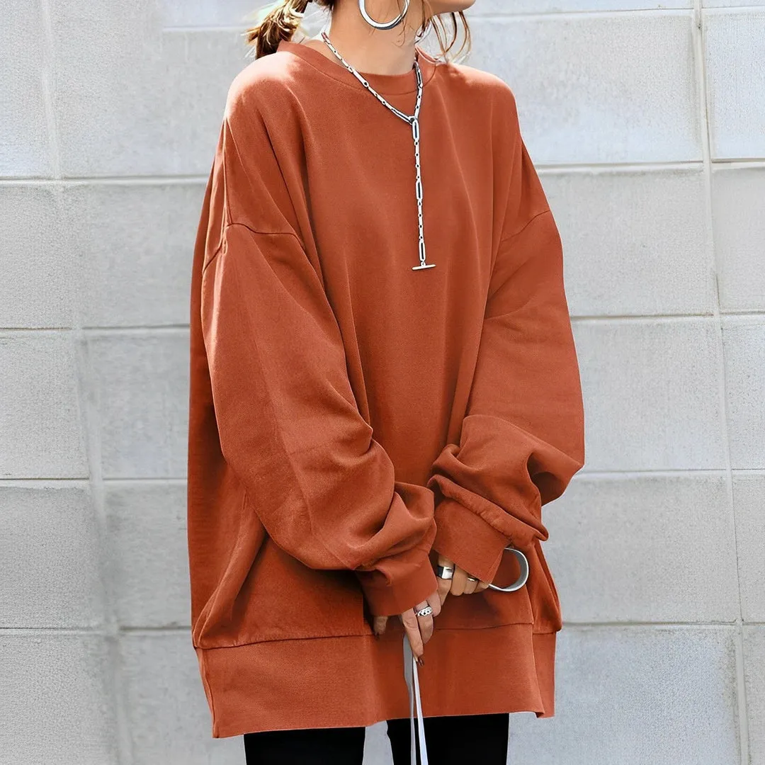Mariare | Women Oversized Long Sweatshirt | Comfortable