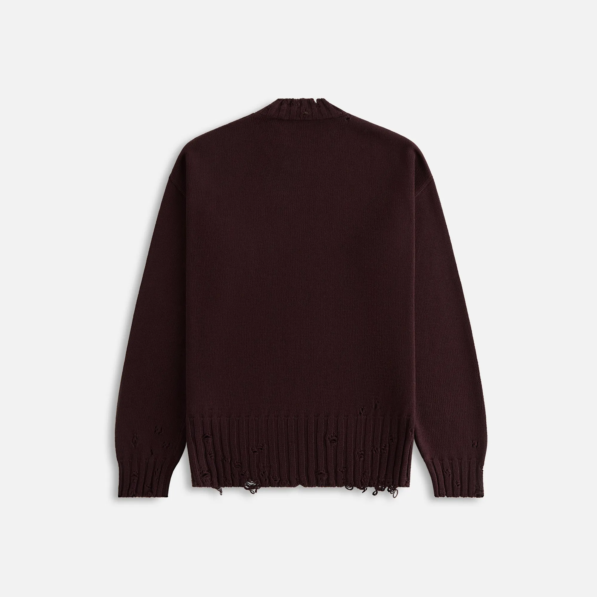 Marni Disheveled Sweater - Dark Raisin
