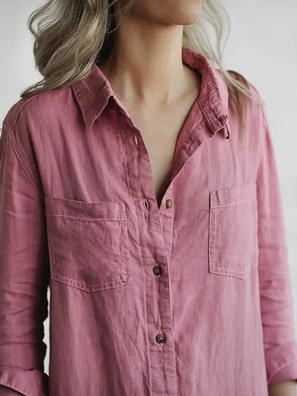 Mikayla - Casual Button-Up Jumpsuit