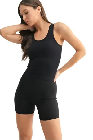 MONO B Classic Seamless Ribbed Tank