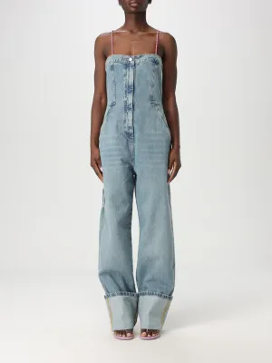 Moschino Jeans Jumpsuits Woman Denim