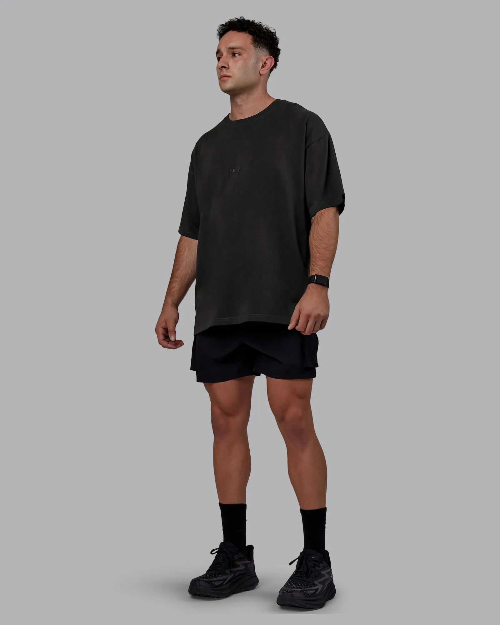 MVP Heavyweight Tee Oversize - Pirate Black