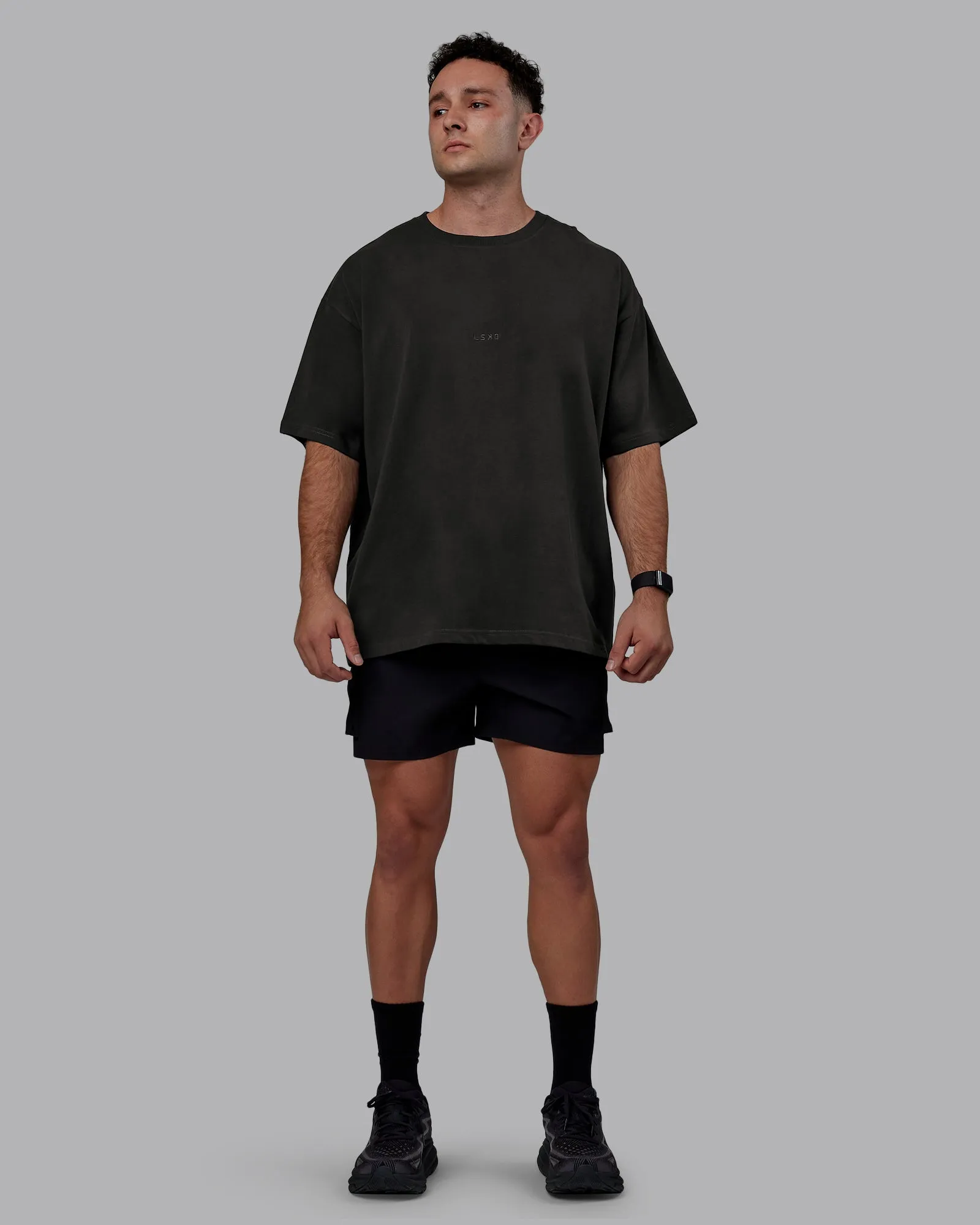 MVP Heavyweight Tee Oversize - Pirate Black