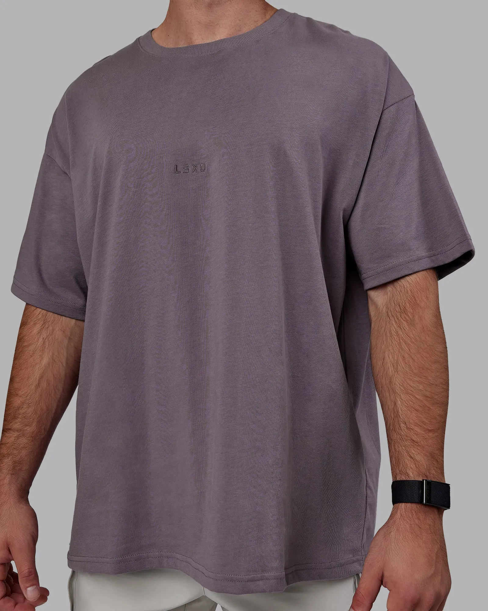 MVP Heavyweight Tee Oversize - Purple Sage