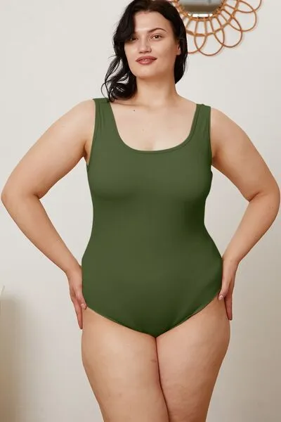 Narissa Basic Bae Full Size Square Neck Sleeveless Bodysuit