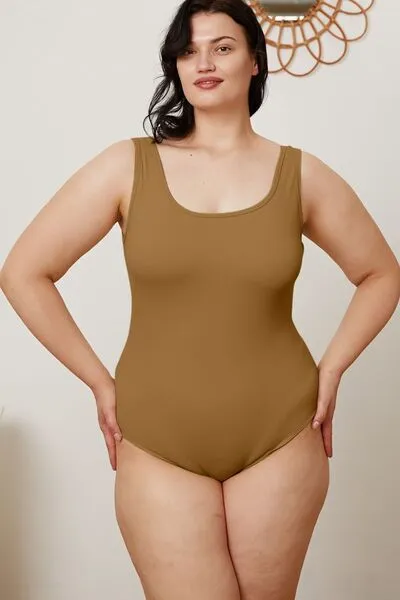 Narissa Basic Bae Full Size Square Neck Sleeveless Bodysuit