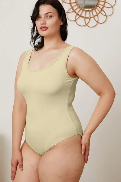 Narissa Basic Bae Full Size Square Neck Sleeveless Bodysuit