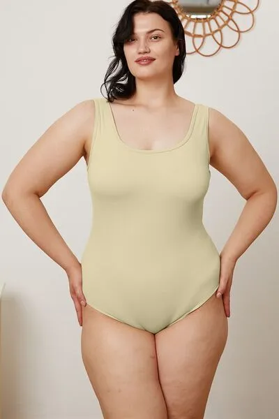 Narissa Basic Bae Full Size Square Neck Sleeveless Bodysuit