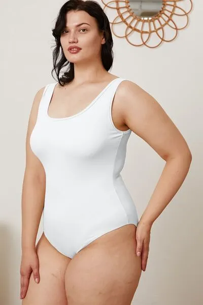 Narissa Basic Bae Full Size Square Neck Sleeveless Bodysuit