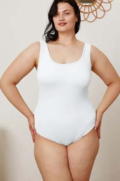 Narissa Basic Bae Full Size Square Neck Sleeveless Bodysuit