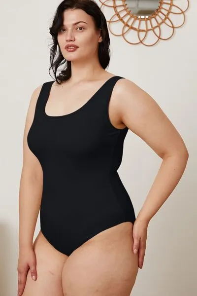 Narissa Basic Bae Full Size Square Neck Sleeveless Bodysuit