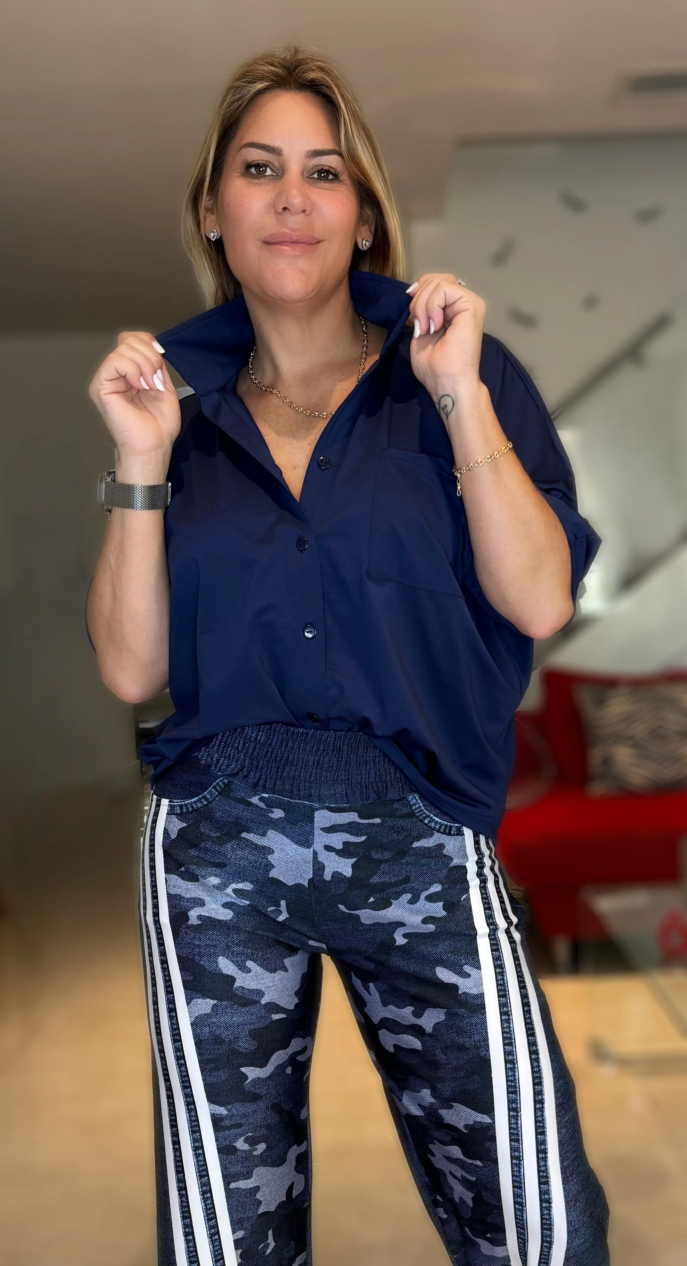 Navy Basic Tshirt