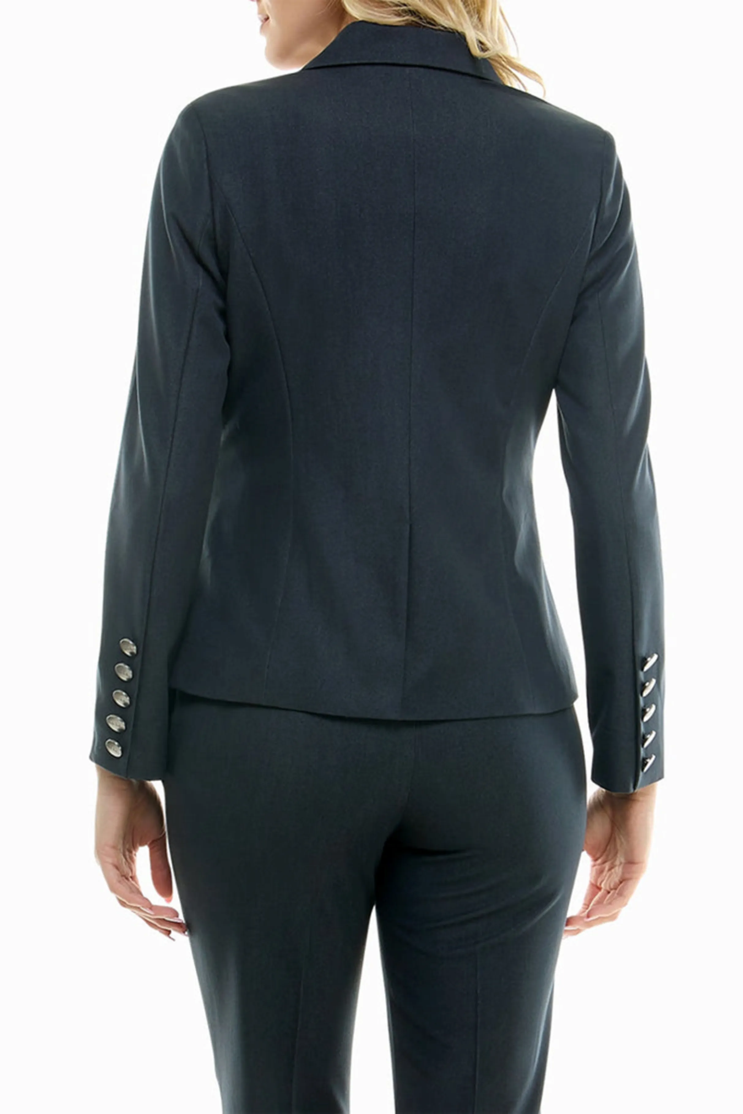 Nicole Miller One-Button Blazer Jacket