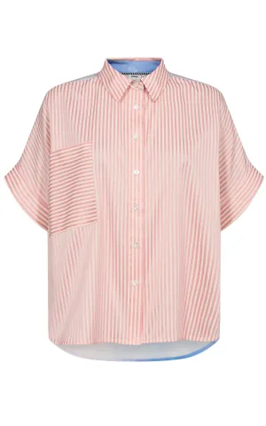Nudiamond Shirt Pink Carnation