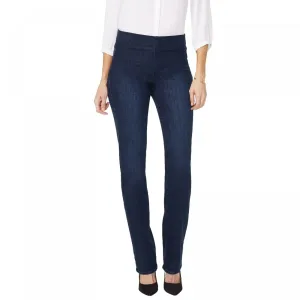 NYDJ Plus Size Marilyn Lift Tuck Straight Pull On Jeans