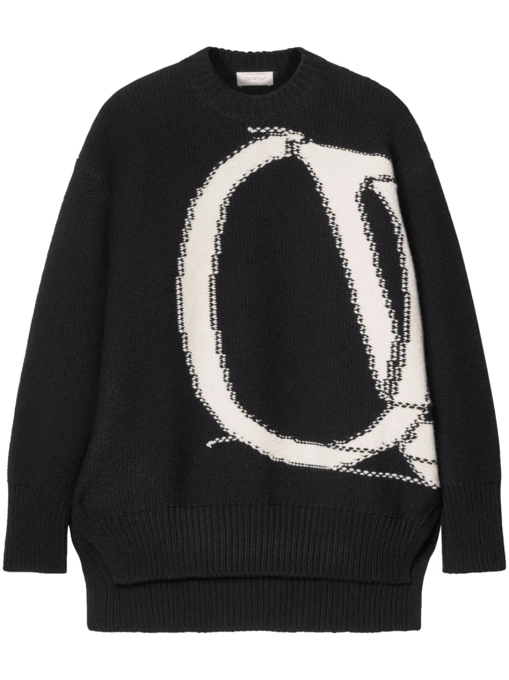 Off White Sweaters Black