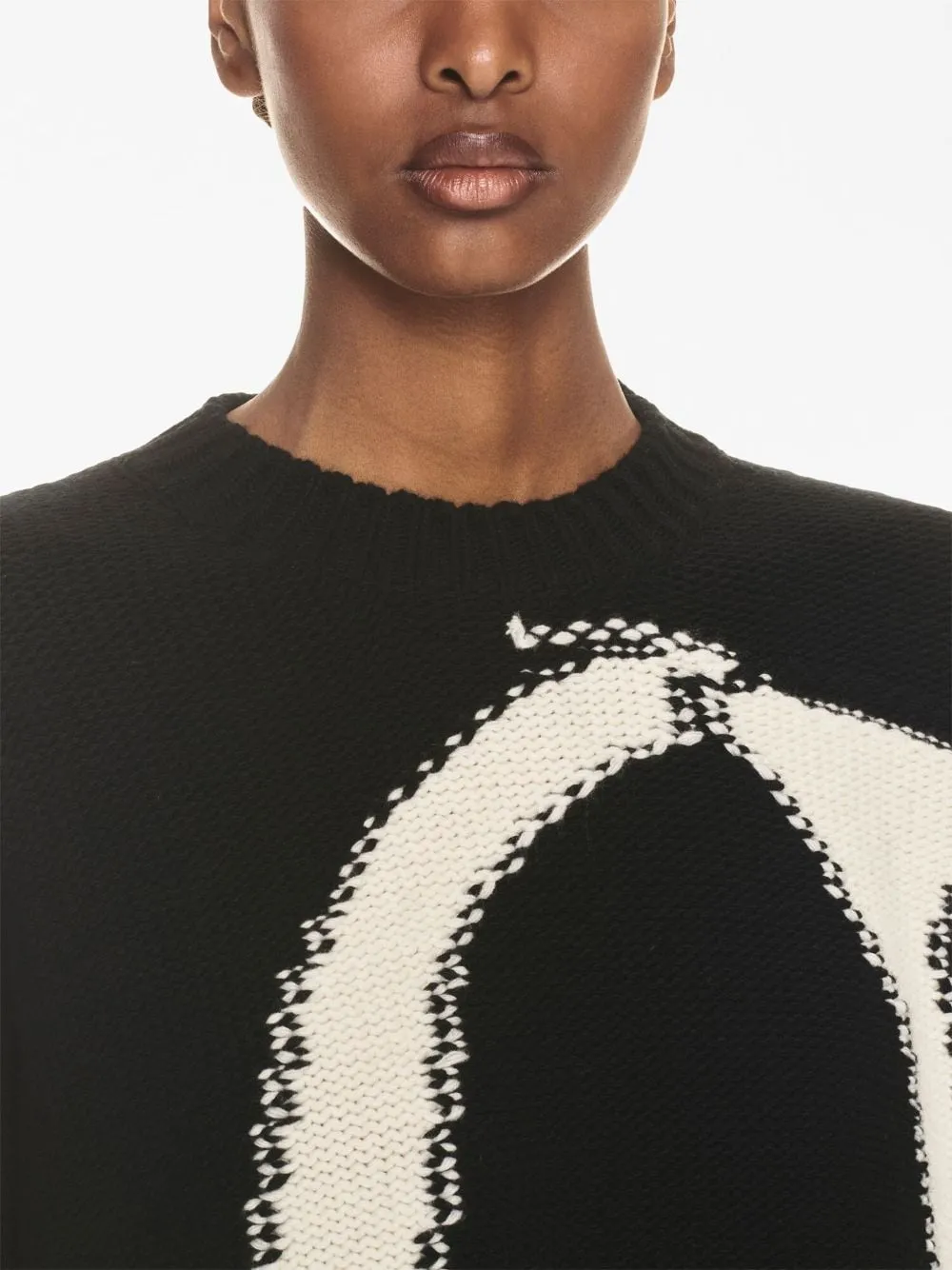 Off White Sweaters Black