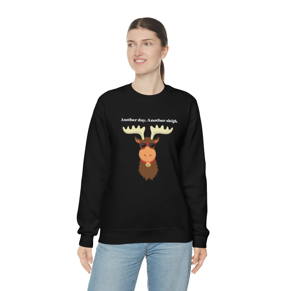 Oh Deer Crewneck Sweatshirt | Christmas Gifts | Fun Christmas Products | Gifts for Him | Gifts for Her