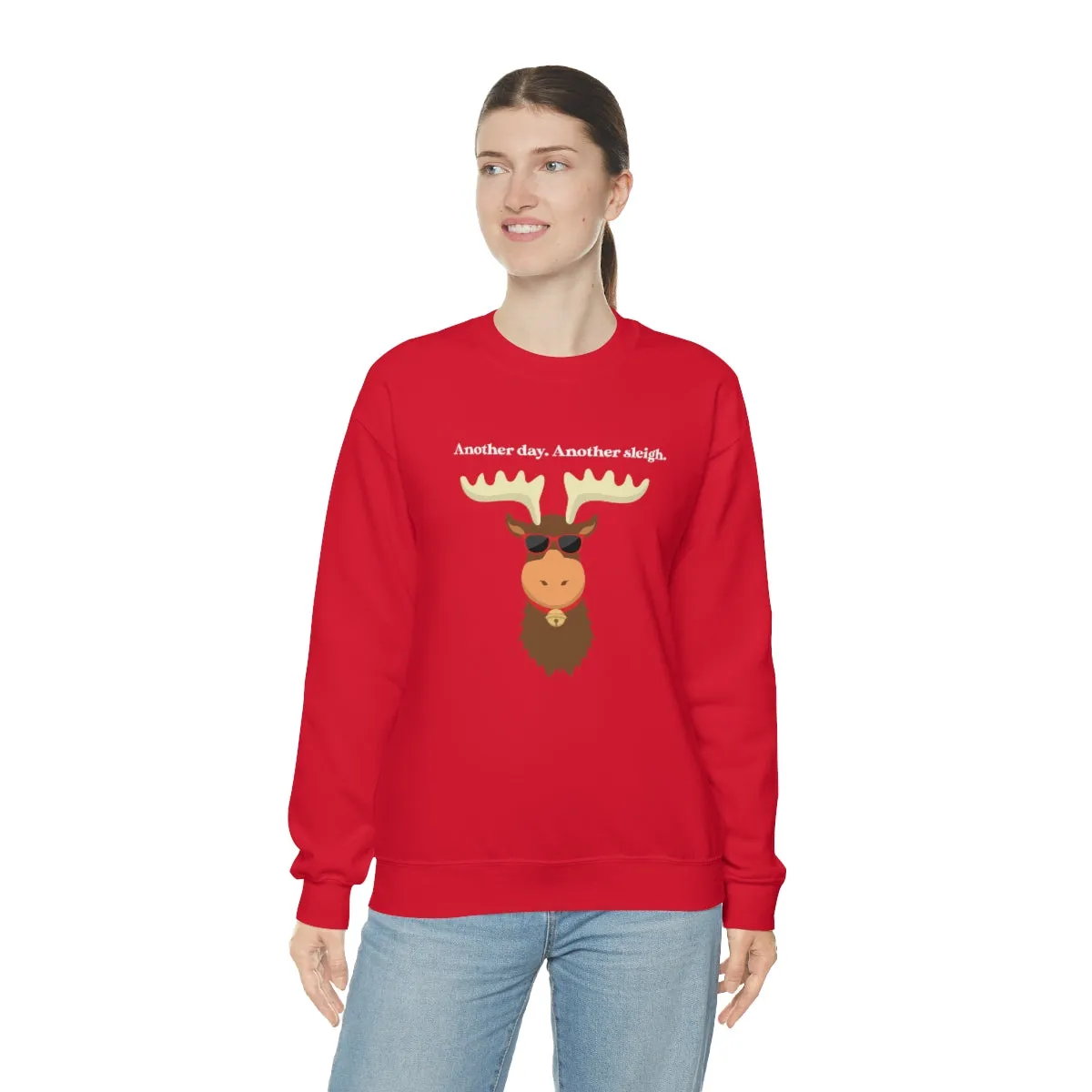 Oh Deer Crewneck Sweatshirt | Christmas Gifts | Fun Christmas Products | Gifts for Him | Gifts for Her