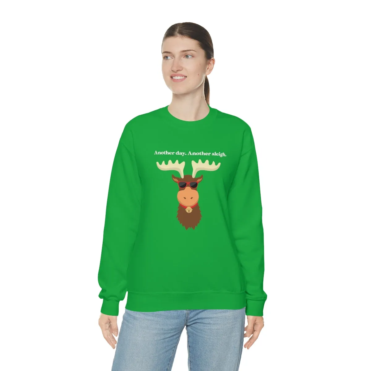 Oh Deer Crewneck Sweatshirt | Christmas Gifts | Fun Christmas Products | Gifts for Him | Gifts for Her