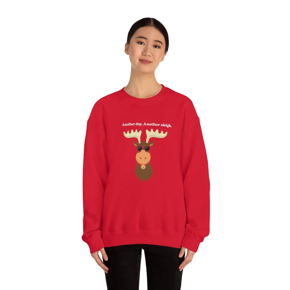 Oh Deer Crewneck Sweatshirt | Christmas Gifts | Fun Christmas Products | Gifts for Him | Gifts for Her