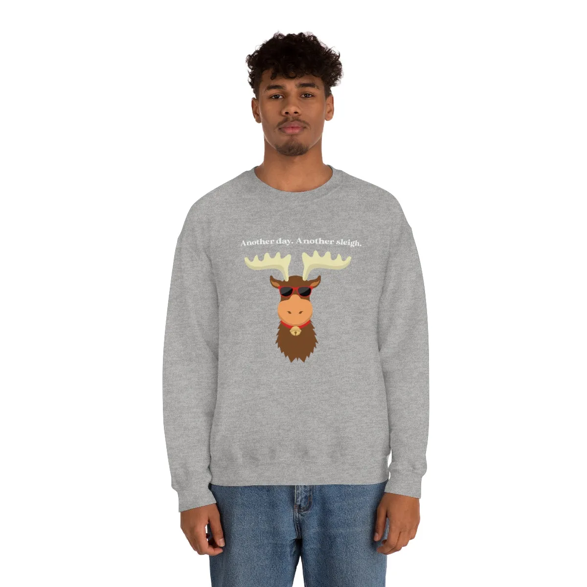 Oh Deer Crewneck Sweatshirt | Christmas Gifts | Fun Christmas Products | Gifts for Him | Gifts for Her