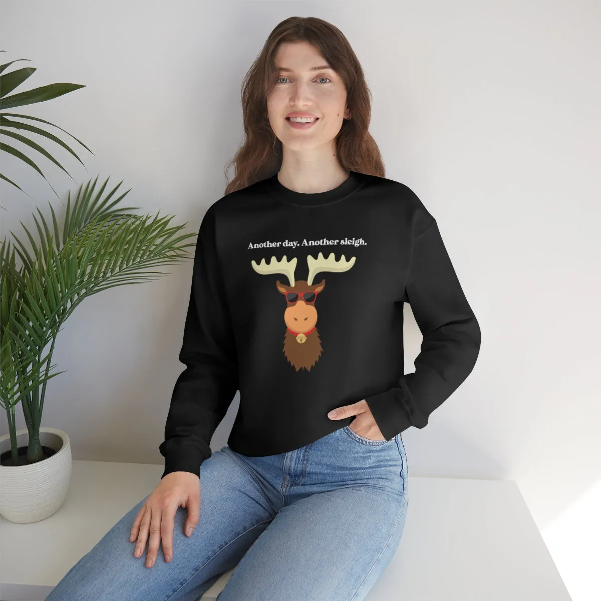 Oh Deer Crewneck Sweatshirt | Christmas Gifts | Fun Christmas Products | Gifts for Him | Gifts for Her