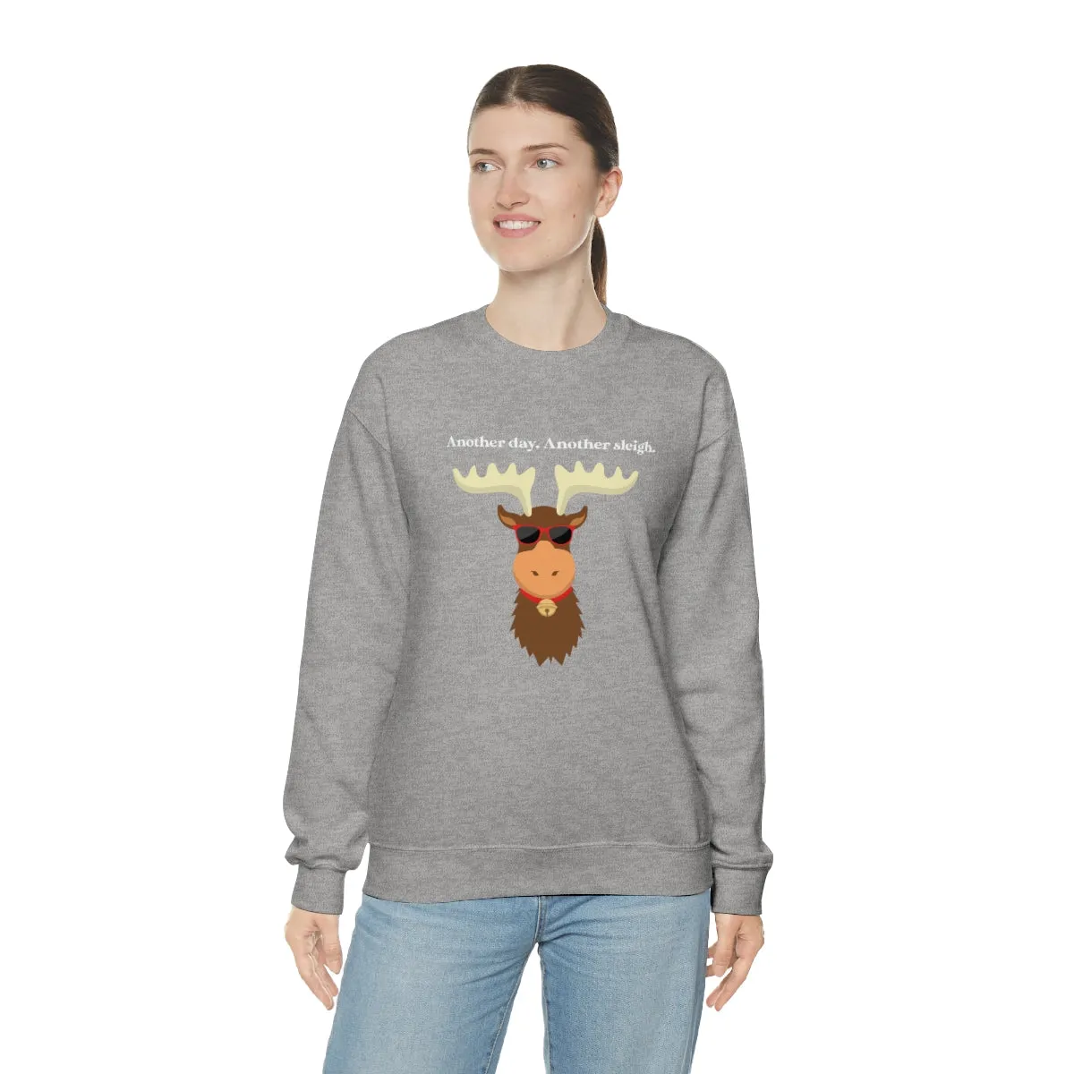 Oh Deer Crewneck Sweatshirt | Christmas Gifts | Fun Christmas Products | Gifts for Him | Gifts for Her