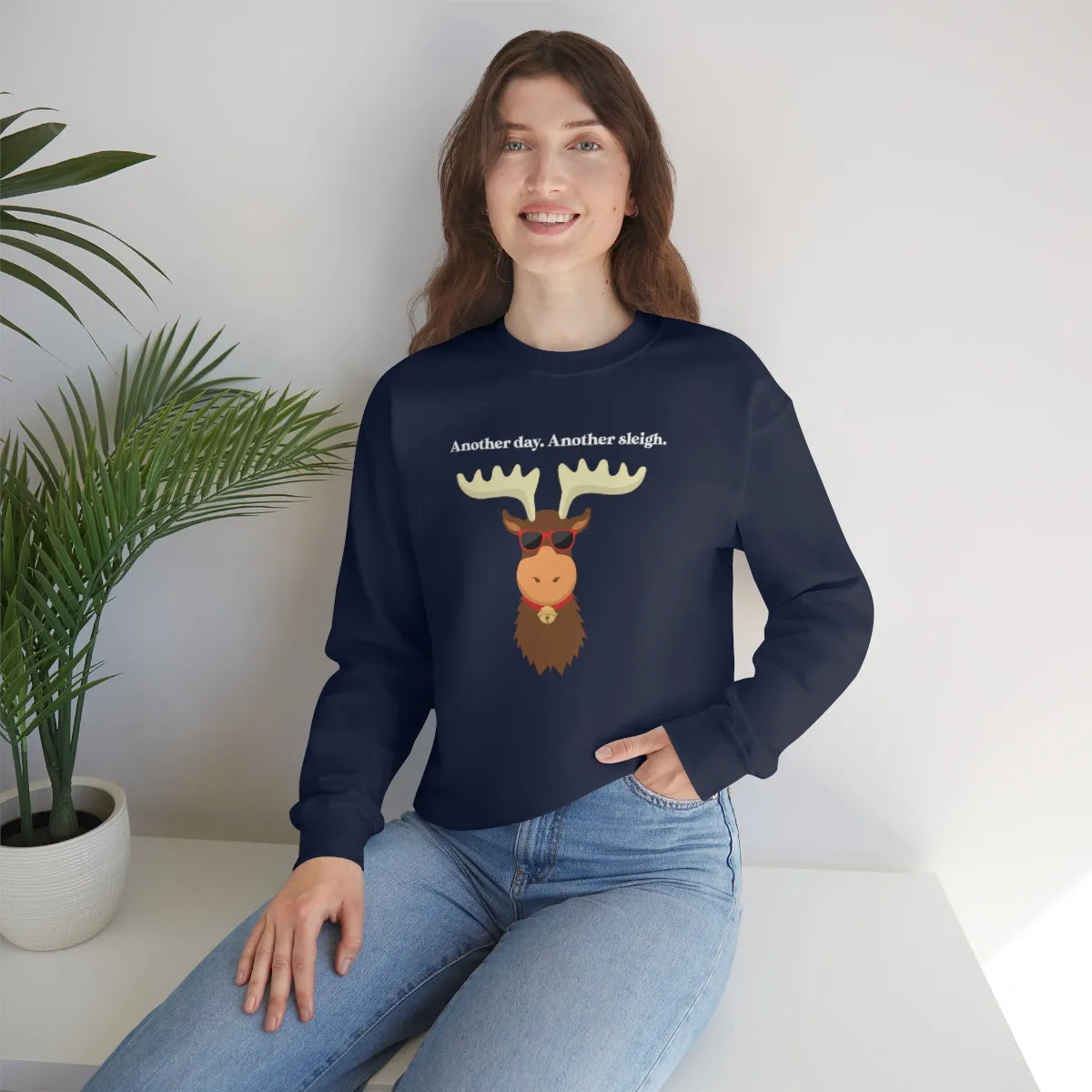 Oh Deer Crewneck Sweatshirt | Christmas Gifts | Fun Christmas Products | Gifts for Him | Gifts for Her