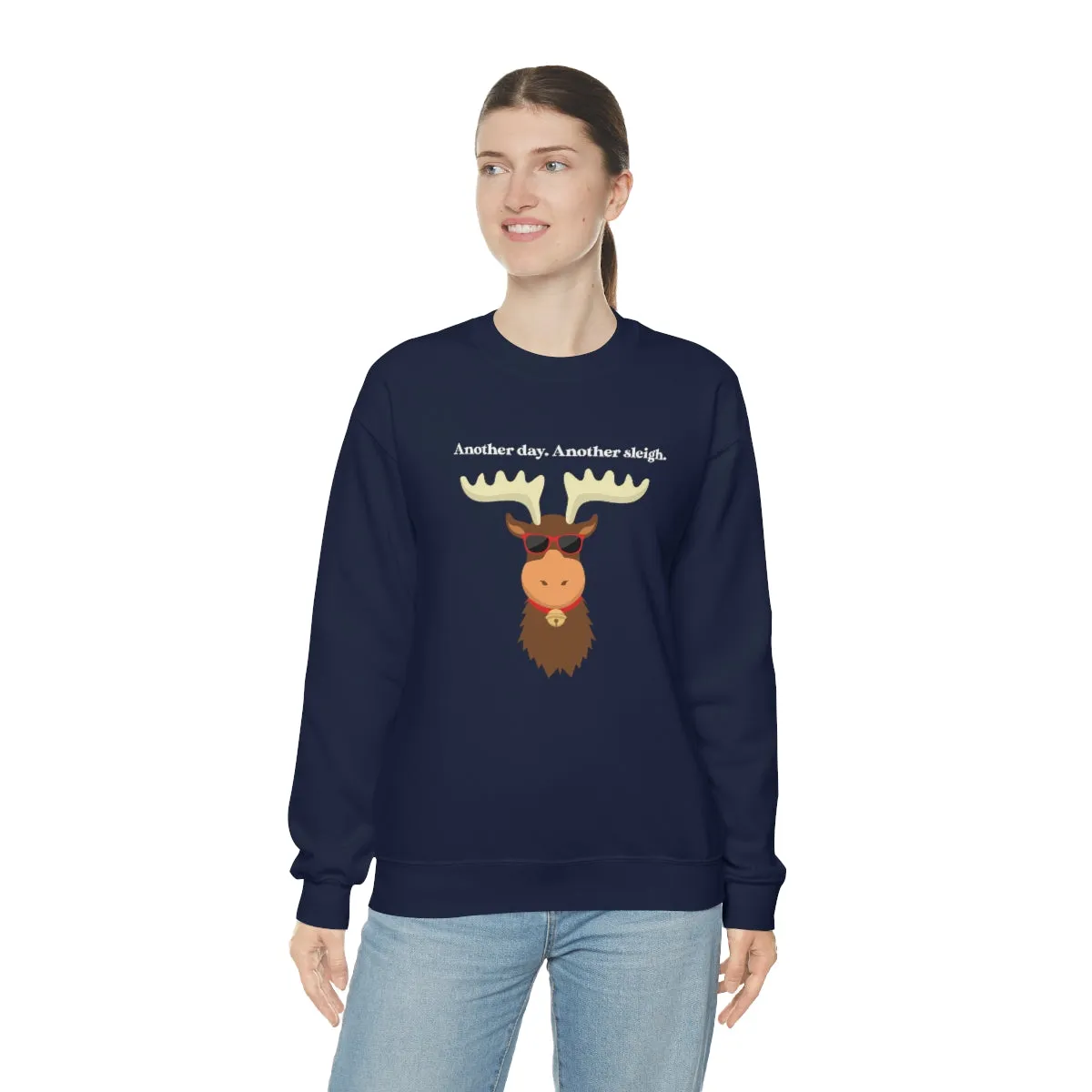 Oh Deer Crewneck Sweatshirt | Christmas Gifts | Fun Christmas Products | Gifts for Him | Gifts for Her