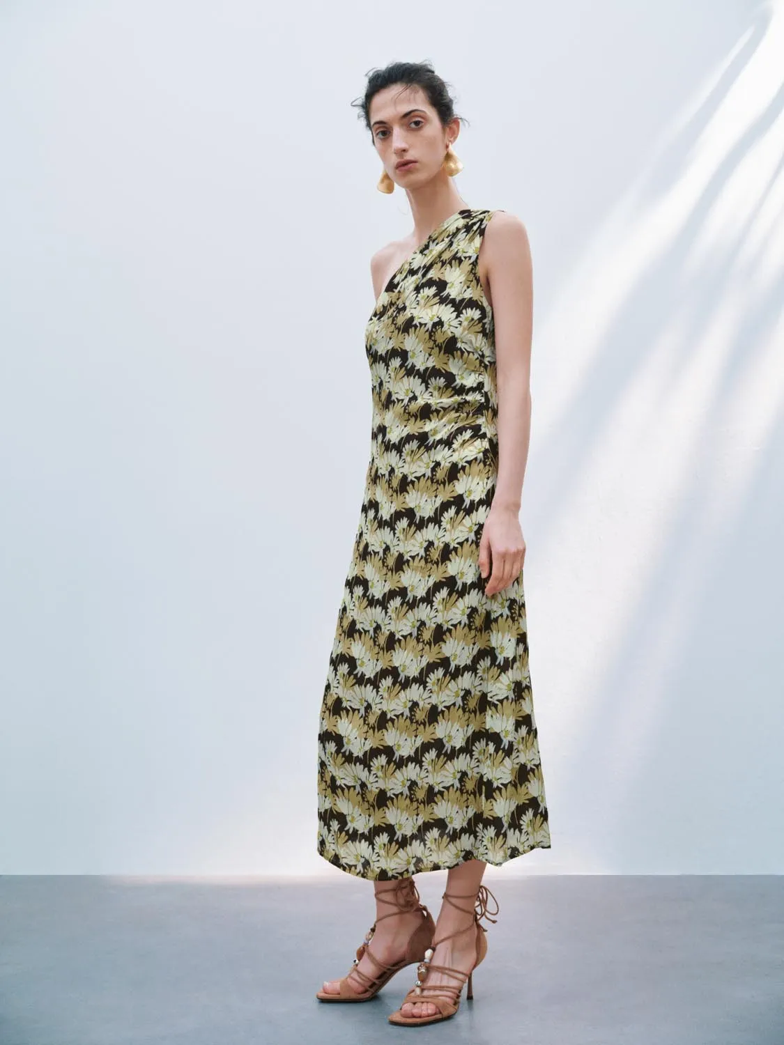 One Shoulder A-Line Dresses