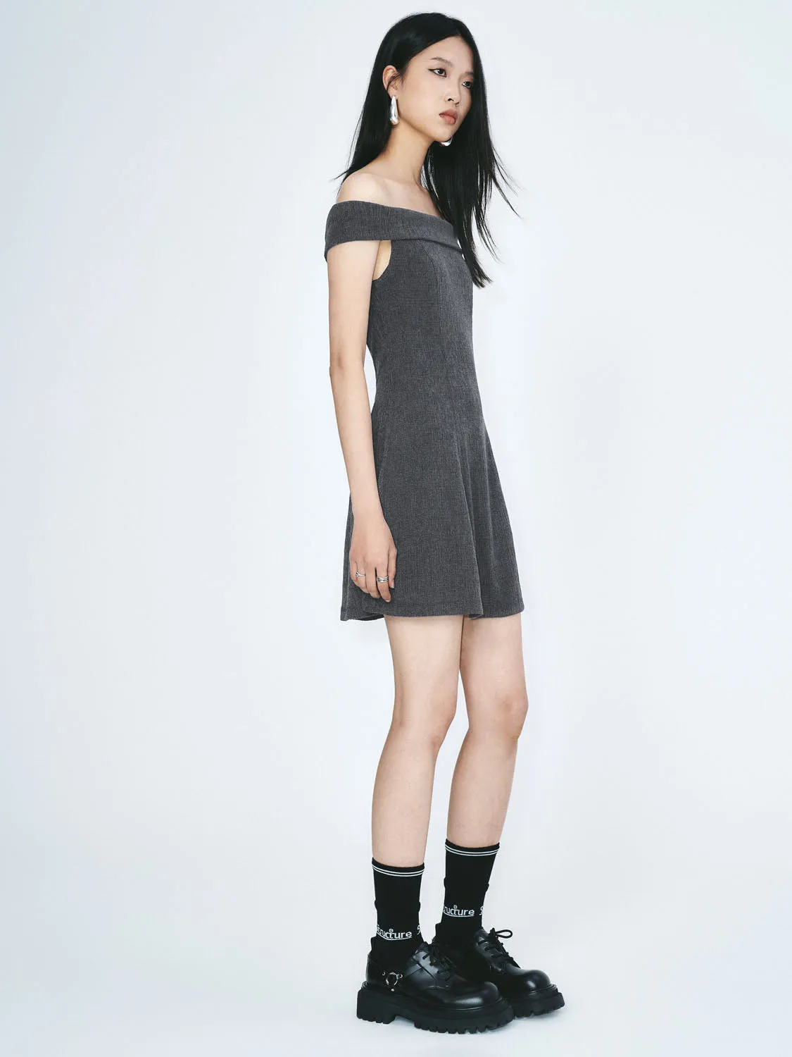 One Shoulder A-Line Dresses