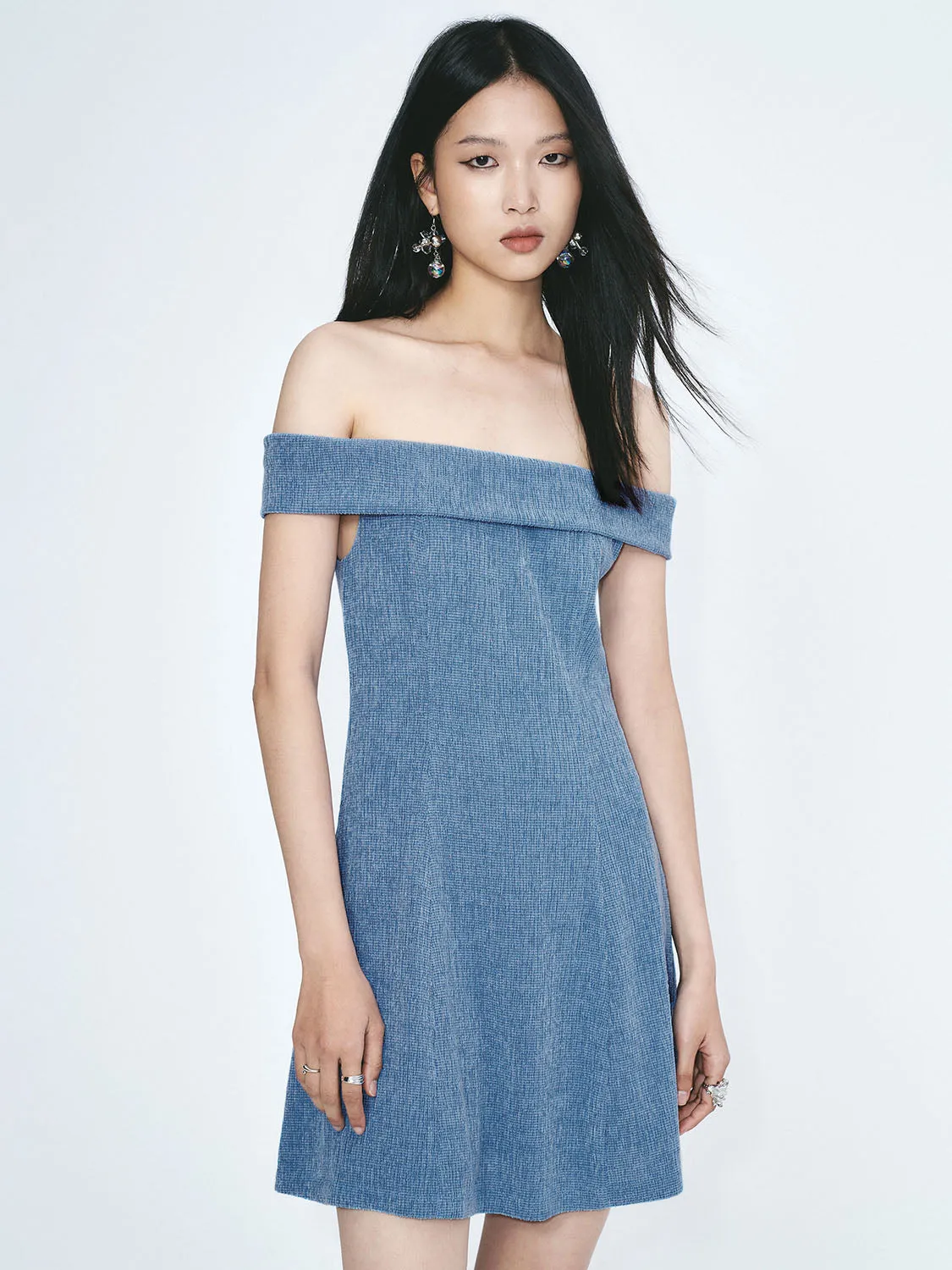 One Shoulder A-Line Dresses