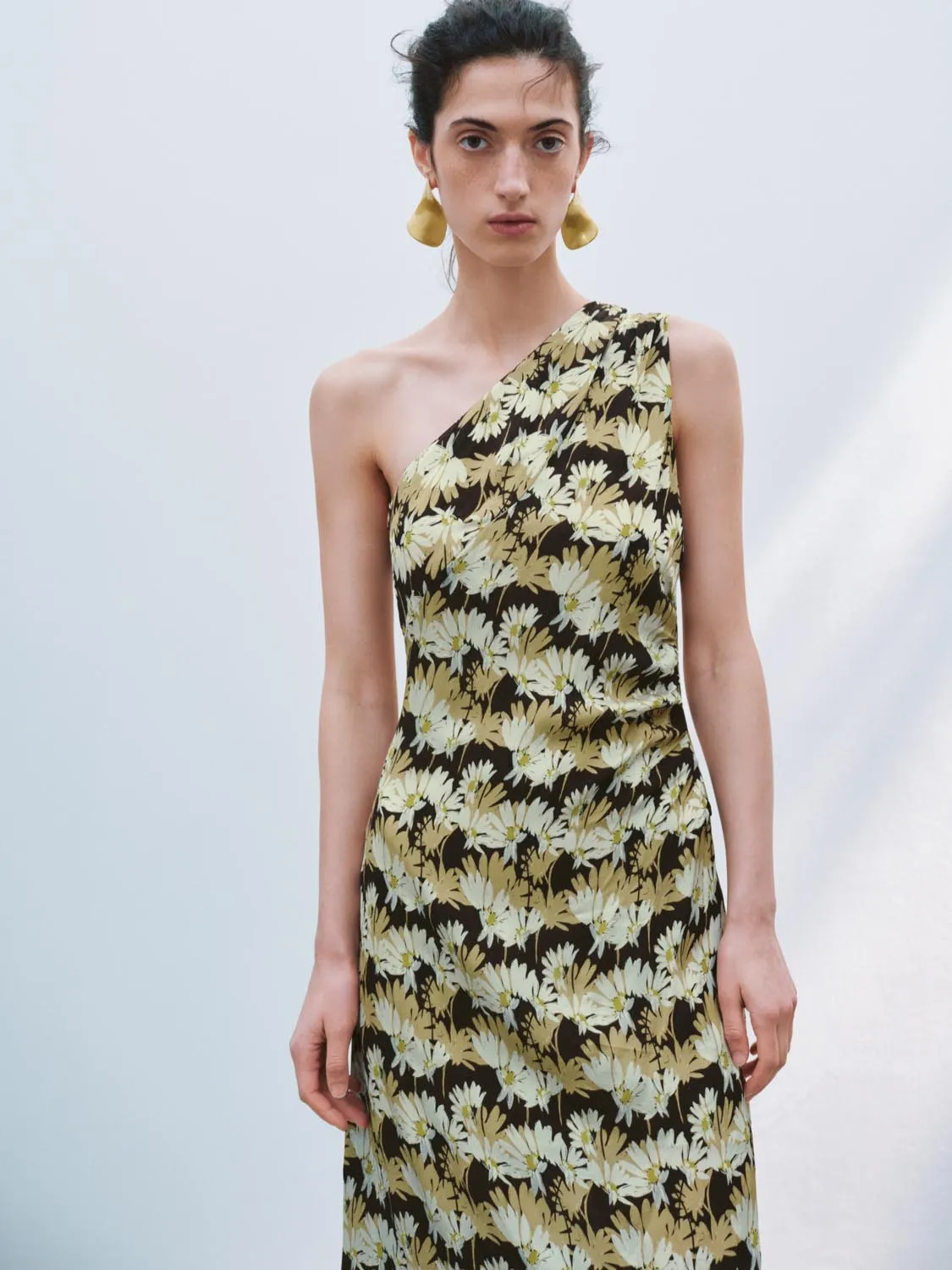 One Shoulder A-Line Dresses